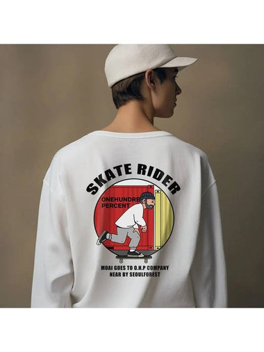 B Skate No.2 Basic Long Sleeve T-Shirt - ONEHUNDREDPERCENT - BALAAN 1