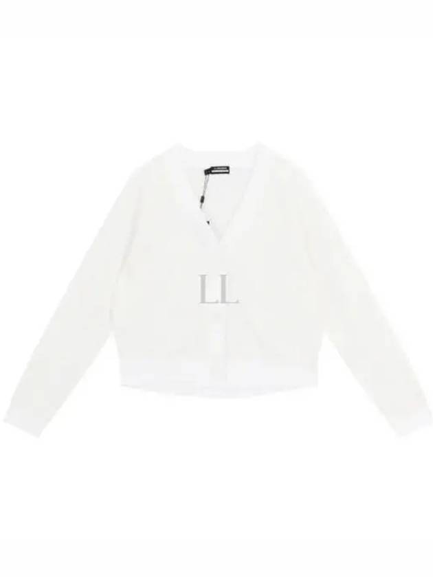 Women's Hanna Knit Cardigan White - J.LINDEBERG - BALAAN 2