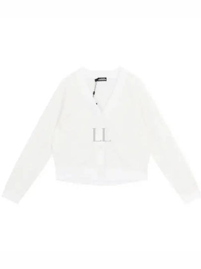 Women's Hanna Knit Cardigan White - J.LINDEBERG - BALAAN 2