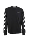 Diag Skate Long Sleeve T-Shirt Black - OFF WHITE - BALAAN 2