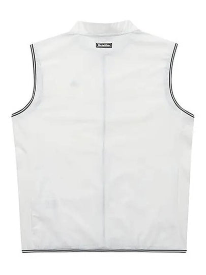 Punching Mix Full Open Jersey Vest 9803GZVNWHITE - BLACK&WHITE - BALAAN 2