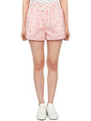 Logo Print Shorts Pink - MONCLER - BALAAN 2