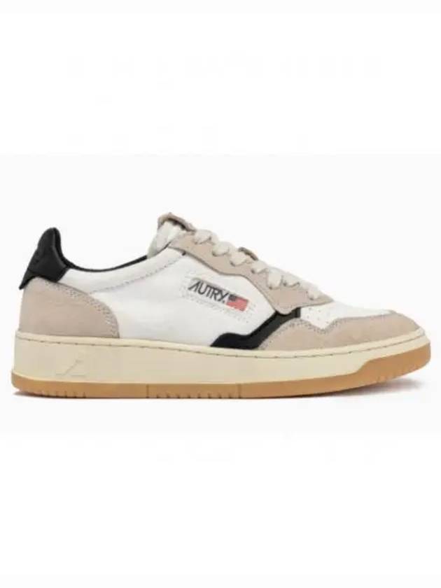 Men's Medalist Leather Low Top Sneakers White - AUTRY - BALAAN 2