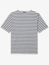 Saint James Kids Levant Striped Short Sleeve T-Shirt Asjm2314334 050 - SAINT JAMES - BALAAN 2