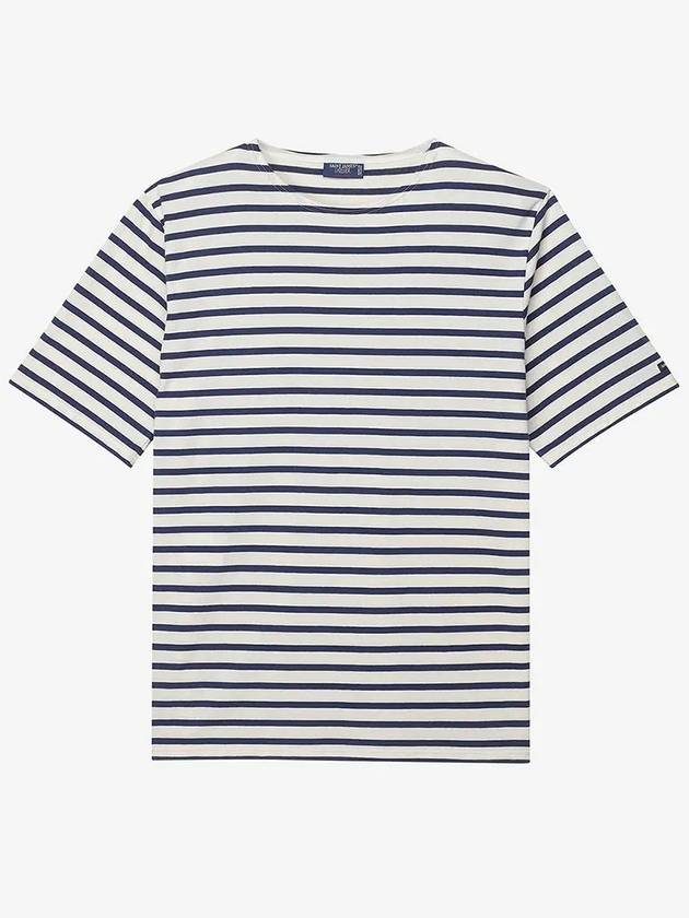 Saint James Kids Levant Striped Short Sleeve T-Shirt Asjm2314334 050 - SAINT JAMES - BALAAN 2