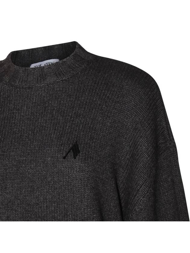 The Attico Dark Grey Wool Knitwear - THE ATTICO - BALAAN 3