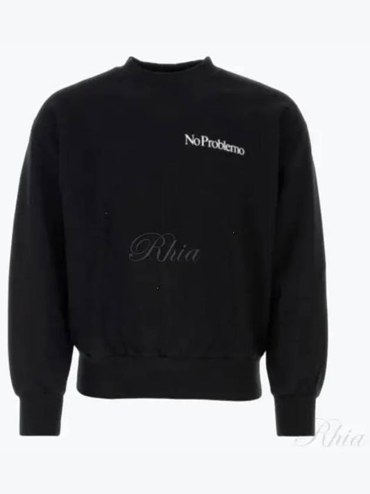 Aries No Problem Sweatshirt COAR20009 Black - ARIES - BALAAN 1