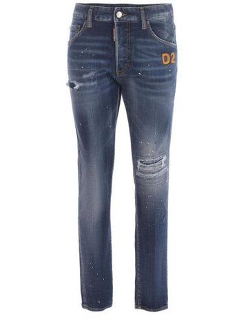 straight pants S72LB0568S30664 470 - DSQUARED2 - BALAAN 1