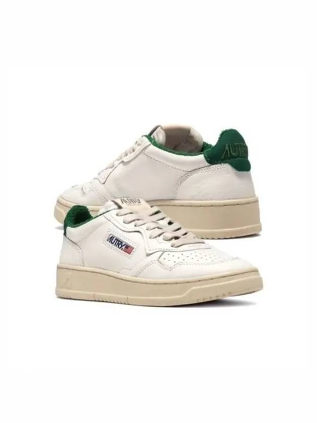 Medalist Green Tab Low Top Sneakers White - AUTRY - BALAAN 8