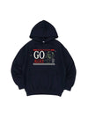 GO AWAY BEAR HOOD TEE NAVY - POLYGRAM - BALAAN 1