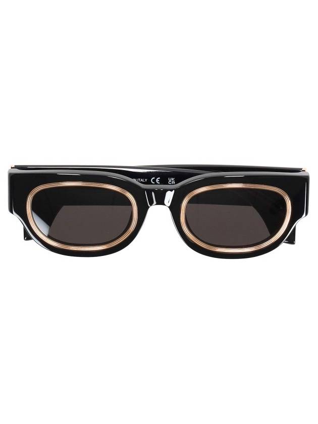 PIER SUNGLASSES BLACK DARK GREY - PALM ANGELS - BALAAN 3