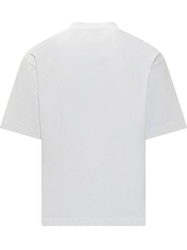 Off-White T-Shirt With Logo - OFF WHITE - BALAAN 2