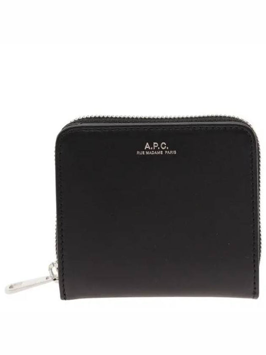 Emmanuelle Compact Half Wallet Black - A.P.C. - BALAAN 2