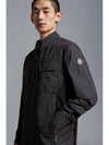 Matro Black Shirt Jacket Windbreaker MATRO 1A00096 54A91 999 - MONCLER - BALAAN 6