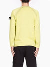 Wappen Reversible Crew Neck Sweatshirt Lemon - STONE ISLAND - BALAAN 8