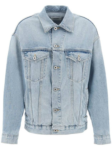 oversized denim jacket - INTERIOR - BALAAN 1