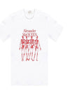 Skull Logo Print Short Sleeve T-Shirt White - ALEXANDER MCQUEEN - BALAAN 2