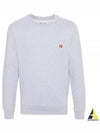 Fox Head Patch Regular Sweatshirt Light Grey Melange - MAISON KITSUNE - BALAAN 2