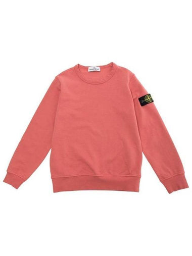 STONE ISLAND KIDS Crewneck Sweatshirt with Removable Compass Logo Applied on the Sleeve - STONE ISLAND - BALAAN 1