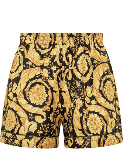 23 fw Silk Pajama Shorts 10075521A046615B000 B0040496907 - VERSACE - BALAAN 2