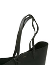 East West Shopper Tote Bag Black - SAINT LAURENT - BALAAN 9