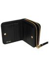 Matelasse Logo Half Wallet Black - MIU MIU - BALAAN 5