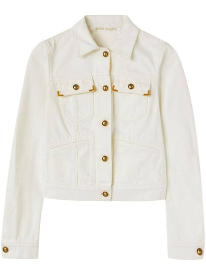 Jacket PWYE037R24DEN0010303 WHITE - PALM ANGELS - BALAAN 2