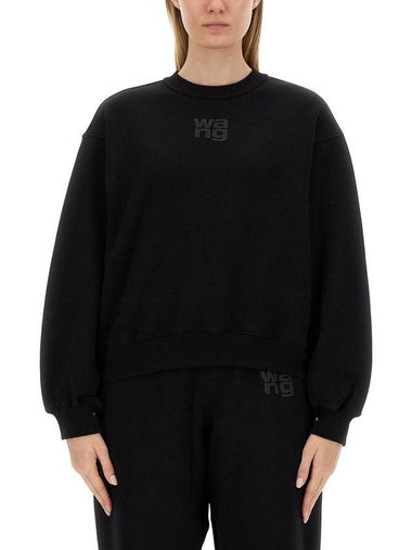 T By Alexander Wang Felpa Con Logo - ALEXANDER WANG - BALAAN 1