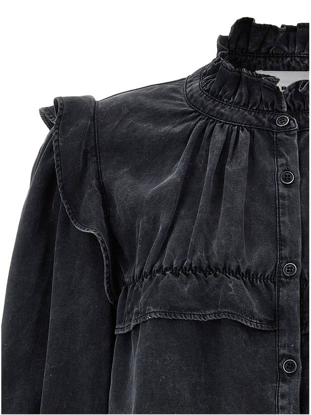 Idety Blouse Black - ISABEL MARANT - BALAAN 3