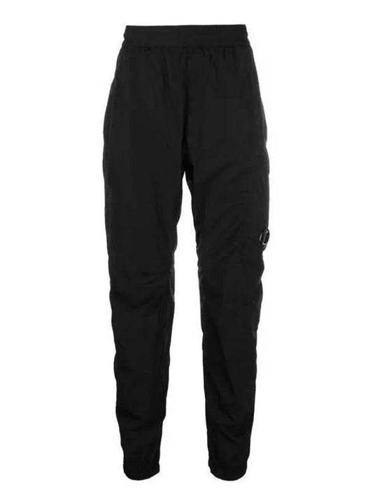 Men's Lens Chrome R Nylon Track Pants Black - CP COMPANY - BALAAN 2