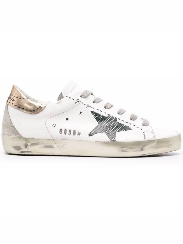 Superstar Classic Low Top Sneakers Gold White - GOLDEN GOOSE - BALAAN 5