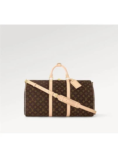 Keepall 50 Bandouliere Duffel Bag Brown - LOUIS VUITTON - BALAAN 2