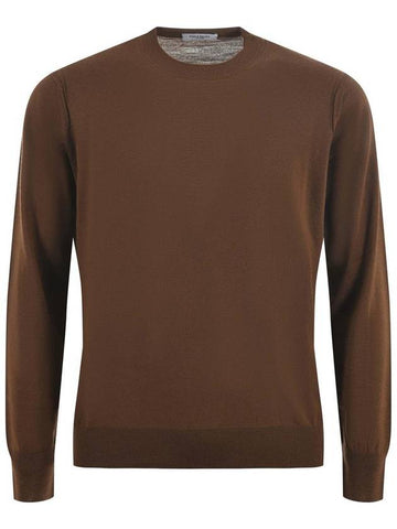 Paolo Pecora  Sweaters Brown - PAOLO PECORA - BALAAN 1