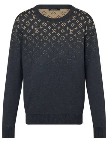 Gradient cotton crewneck 1AFYD0 - LOUIS VUITTON - BALAAN 1