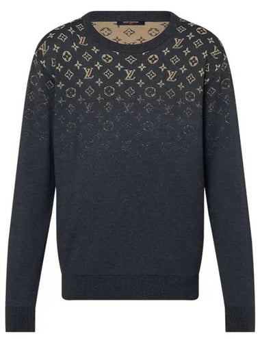 Gradient cotton crewneck 1AFYD0 - LOUIS VUITTON - BALAAN 1