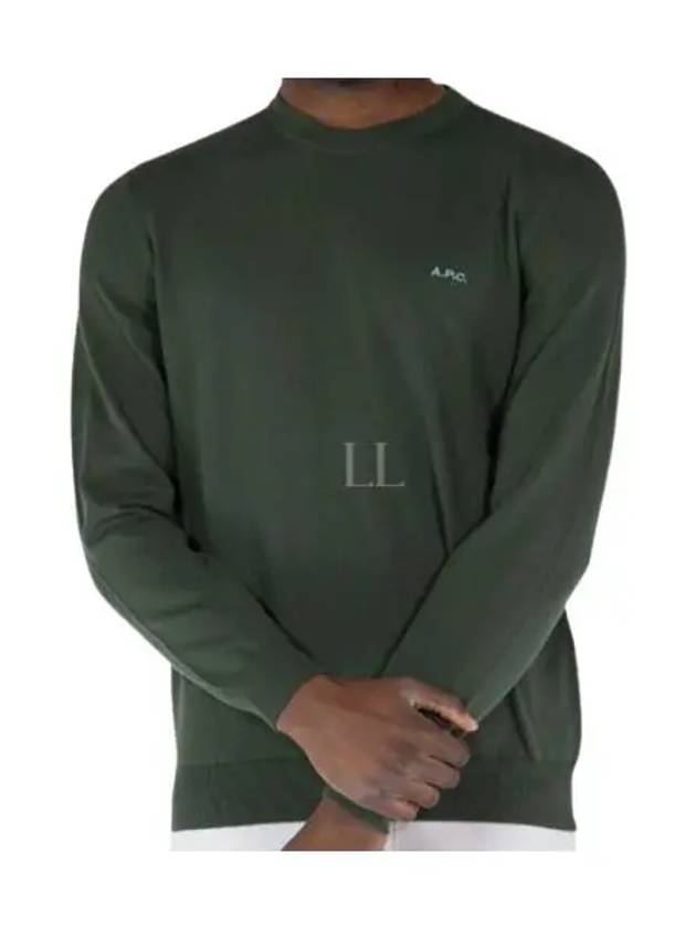 Mayeul Crewneck Sweatshirt Green - A.P.C. - BALAAN 2