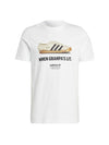 Graphic New Age Short Sleeve T Shirt White - ADIDAS - BALAAN 1