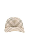 Check Ball Cap Beige - BURBERRY - BALAAN 2