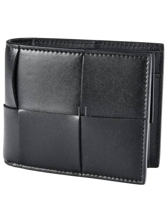 Slim Folder Half Wallet Black - BOTTEGA VENETA - BALAAN 2