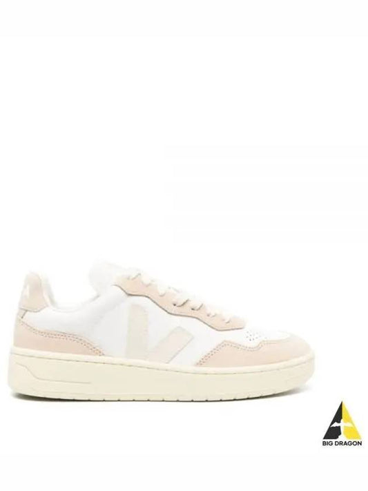 V 90 Extra White VD20 03377 Ninety Leather Sneakers - VEJA - BALAAN 1