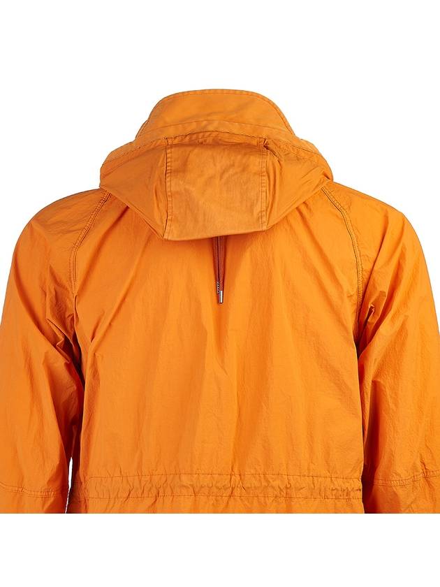 Mid Layer Flap Pocket Hooded Jacket Orange - TEN C - BALAAN 6