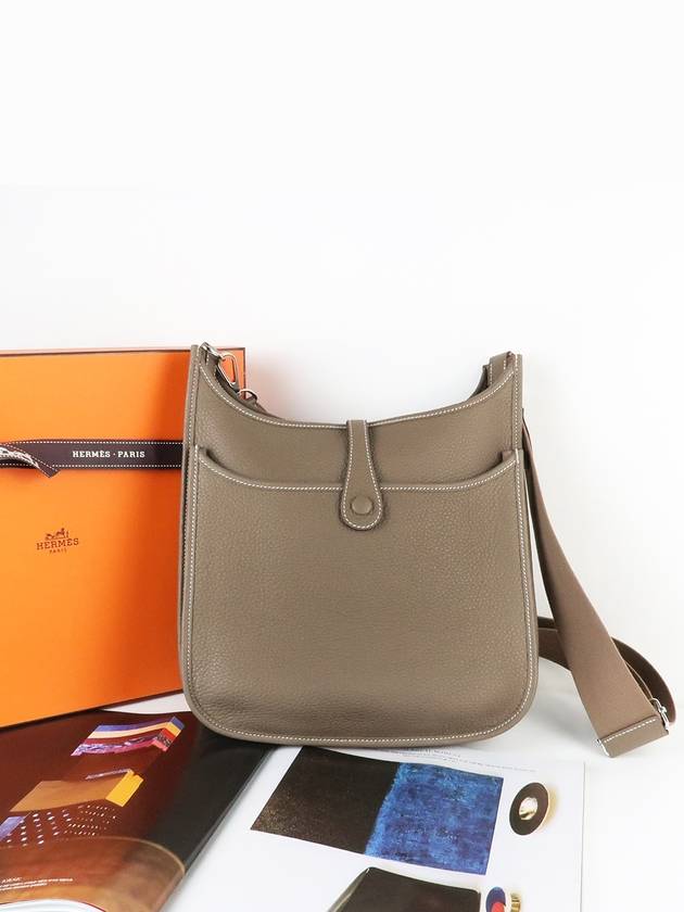 Evelyne 29 Cross Bag Etoupe - HERMES - BALAAN 5