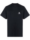 Small Logo Short Sleeve T-Shirt Black - BALENCIAGA - BALAAN.