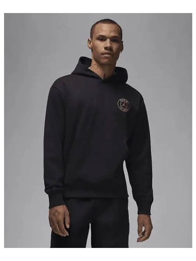 Paris Saint Germain Men s Fleece Pullover Hoodie Off Noir Black FV7730 045 709021 - NIKE - BALAAN 1