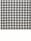 Houndstooth Silk Scarf Black - BURBERRY - BALAAN 2