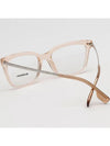 Eyewear Demo Square Horn-rimmed Eyeglasses Pink - BURBERRY - BALAAN 6