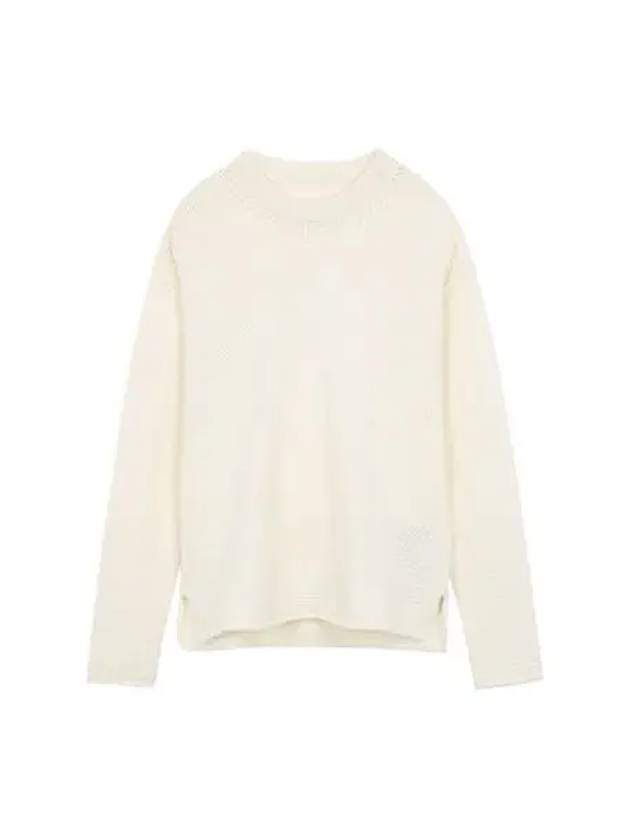 Ten c crew neck knit cream brown 22CTCUM01181 006450 - TEN C - BALAAN 1