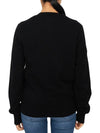 Double Heart Wappen Cardigan Black - COMME DES GARCONS PLAY - BALAAN 5