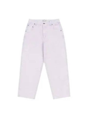 Classic baggy denim pants stone lilac - DIME - BALAAN 1