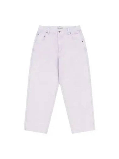 Classic baggy denim pants stone lilac - DIME - BALAAN 1